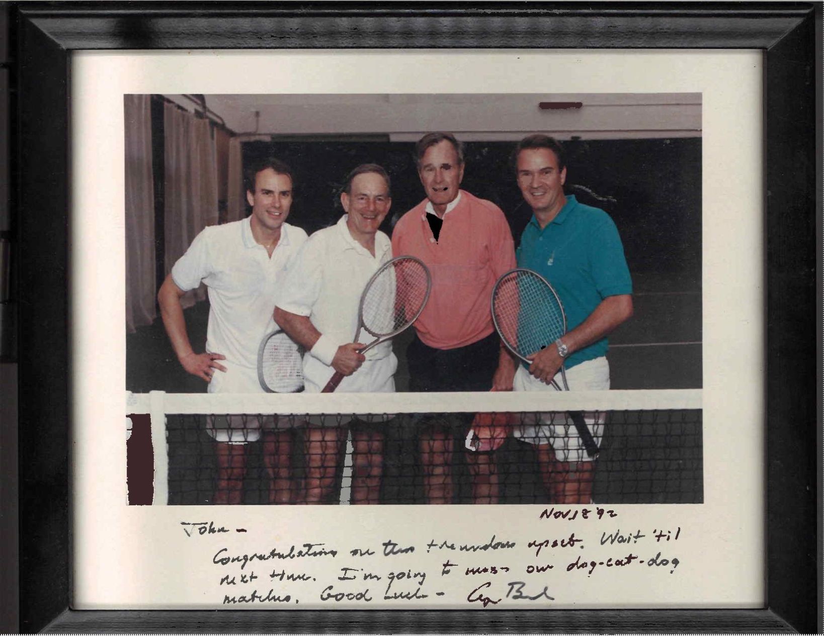Bush with Breaux